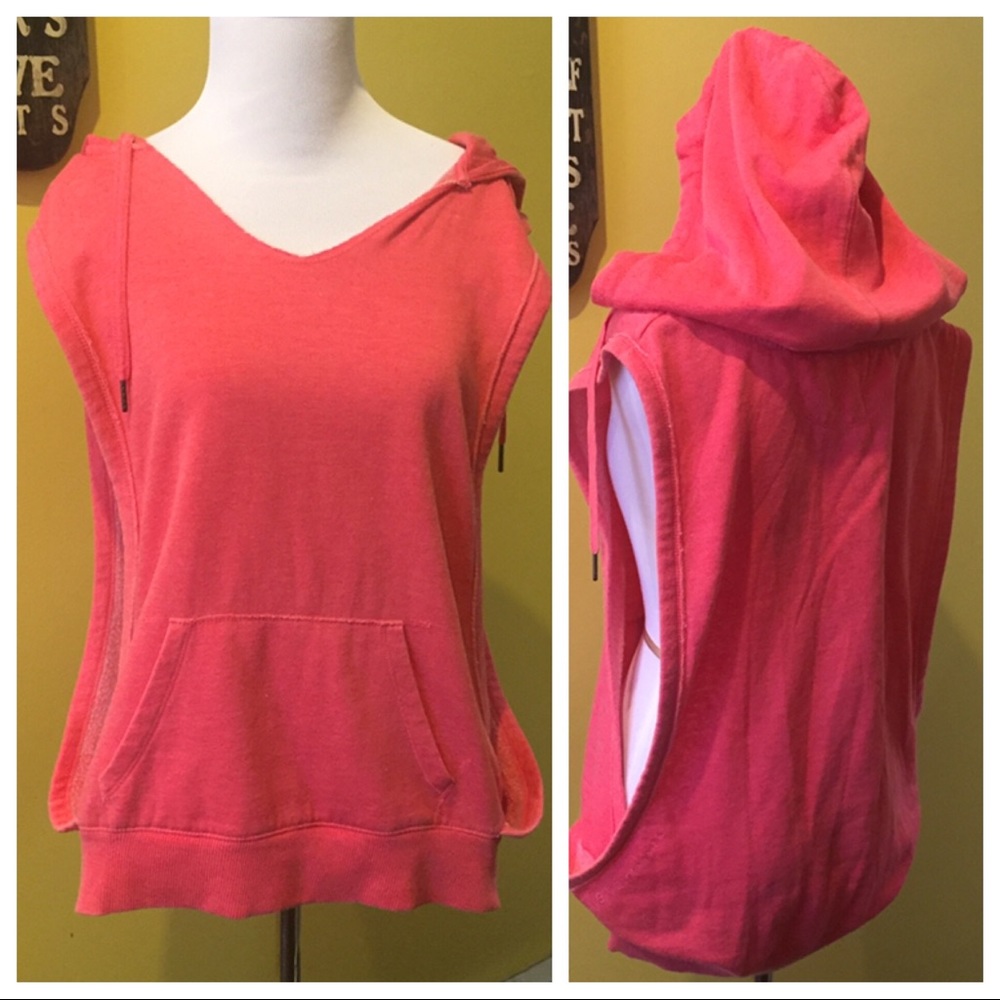 Calvin Klein Performance Sleeveless Hoodie Size-Medium